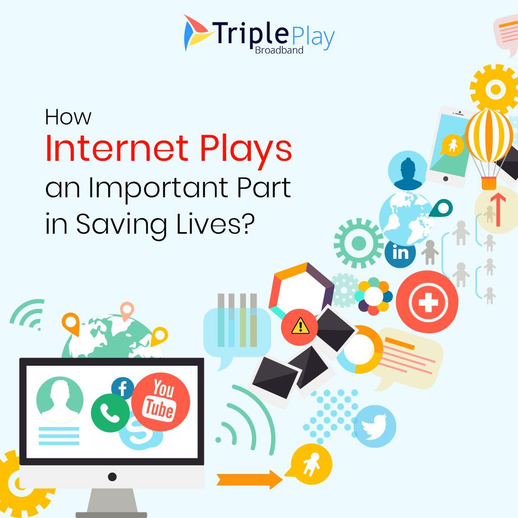How Internet Plays an Important Part in Saving Lives?